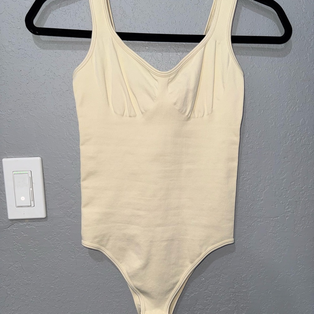 Women's Cream Bodysuit